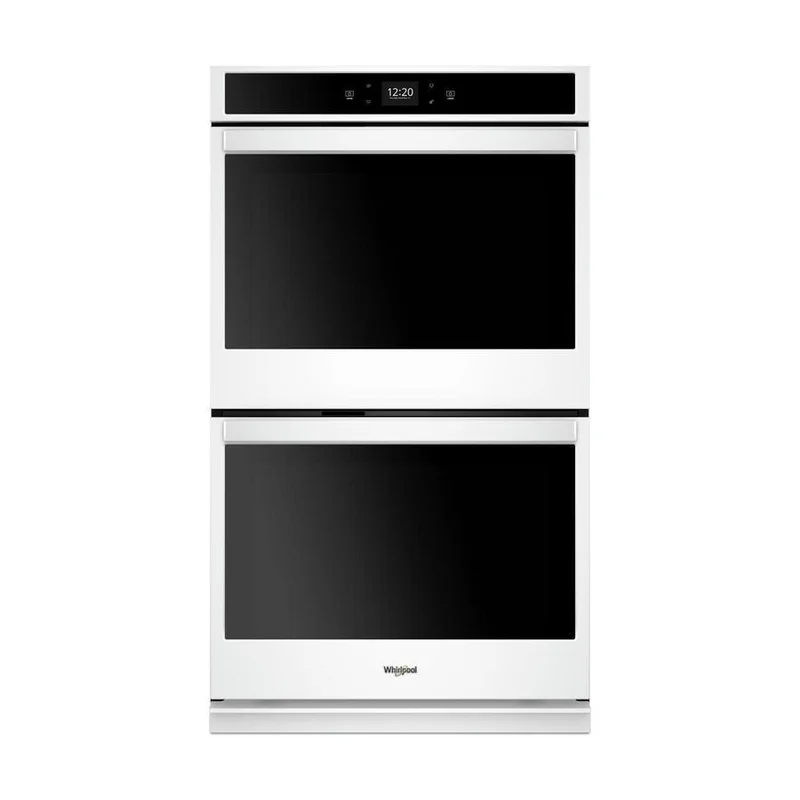 Whirlpool - 10 cu. ft Double Wall Oven in White - WOD51EC0HW White