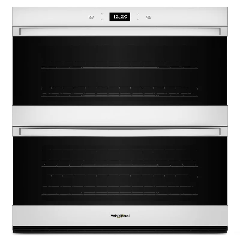 Whirlpool - 10 cu. ft Double Wall Oven in White - WOED5030LW White