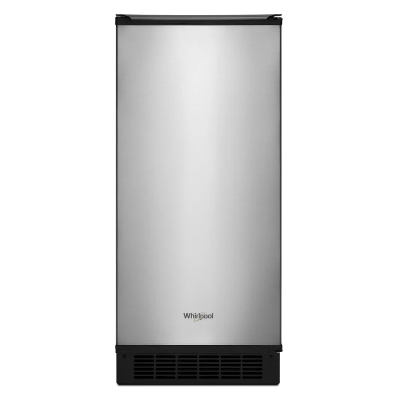 Whirlpool - 14.875 Inch Ice Maker in Stainless - WUI95X15HZ Stainless