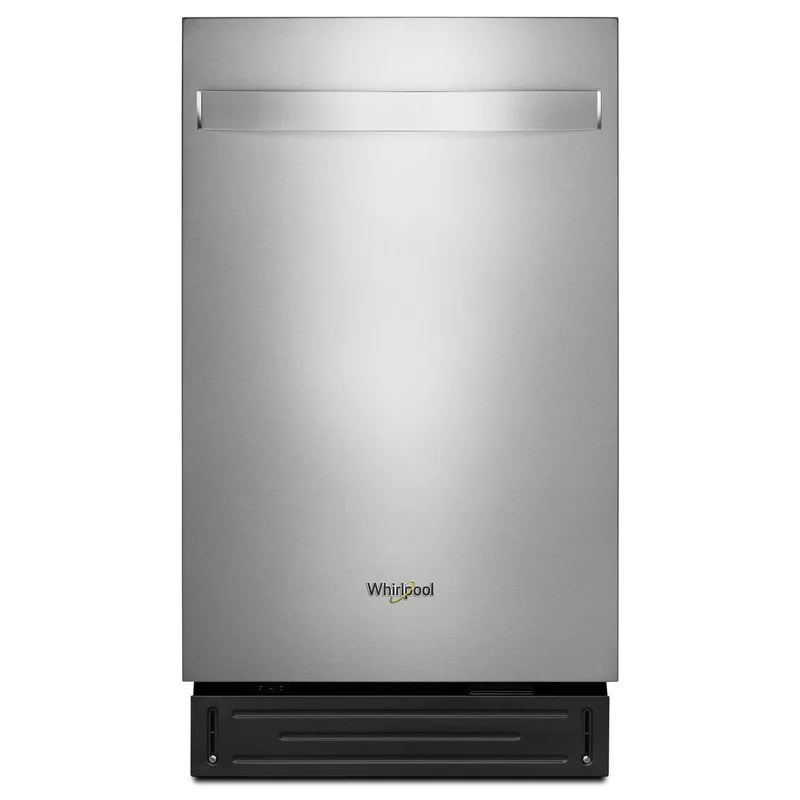 Whirlpool - 18" Dishwasher Panel Kit in Stainless - WDA518SHS Stainless