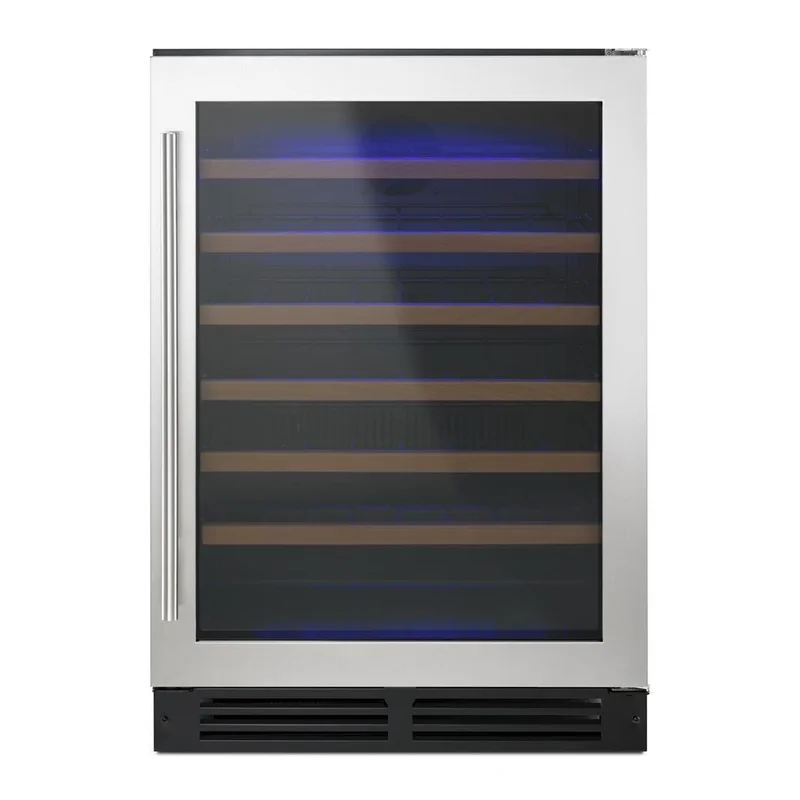 Whirlpool - 23.8125 Inch 24 Inch cu. ft Wine Center Refrigerator in Stainless - WUW35X24DS Stainless