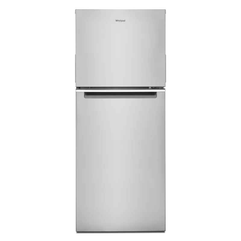 Whirlpool - 24.375 Inch 11.6 cu. ft Top Mount Refrigerator in Stainless - WRT112CZJZ Stainless