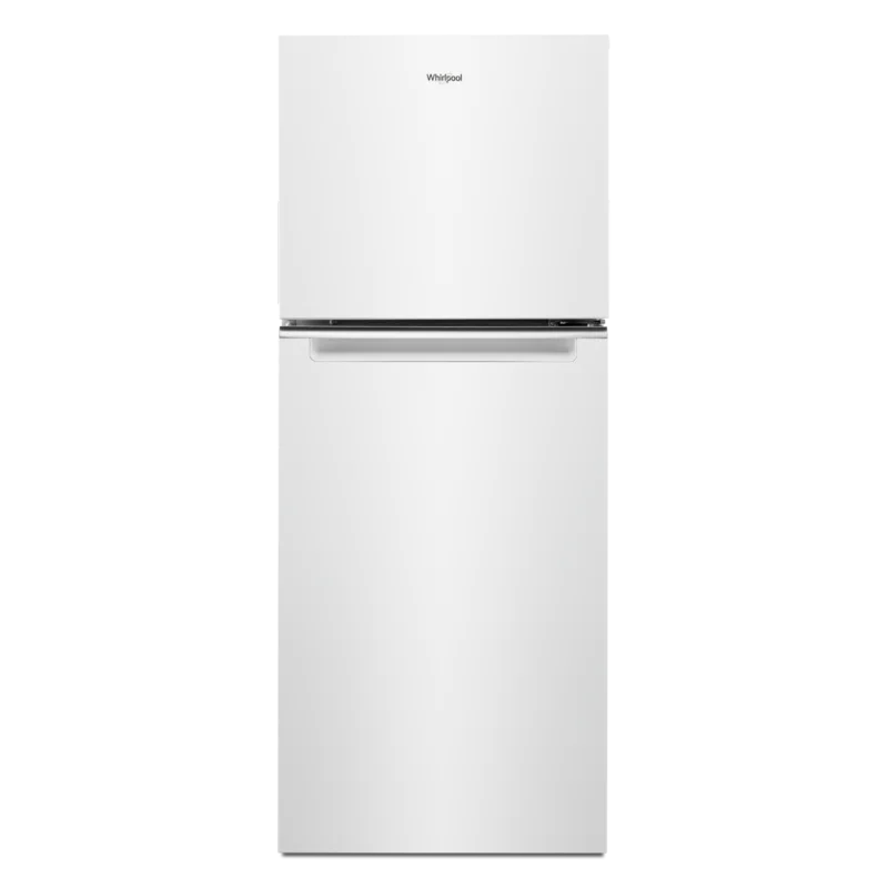 Whirlpool - 24.375 Inch 11.6 cu. ft Top Mount Refrigerator in White - WRT312CZJW White