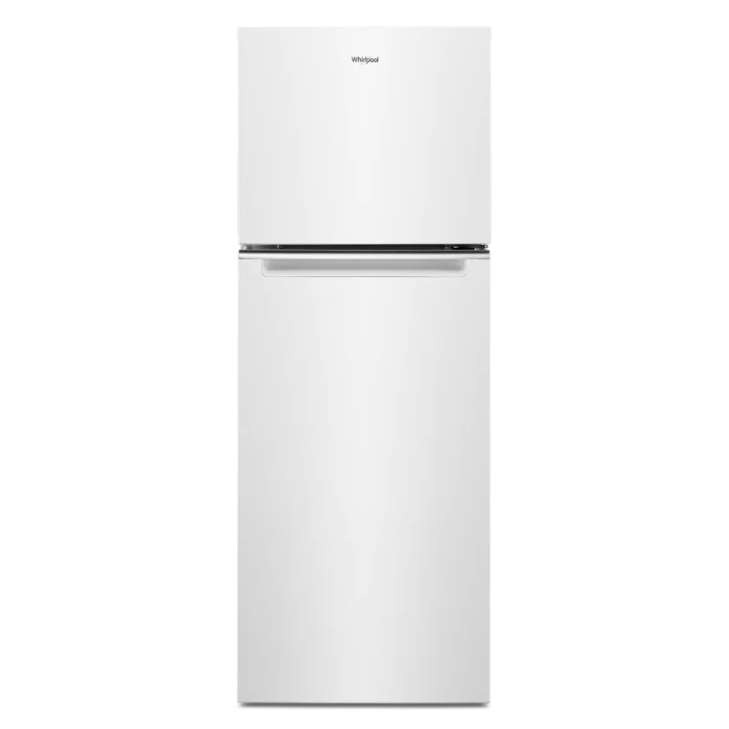 Whirlpool - 24.375 Inch 12.9 cu. ft Top Mount Refrigerator in White - WRT313CZLW White