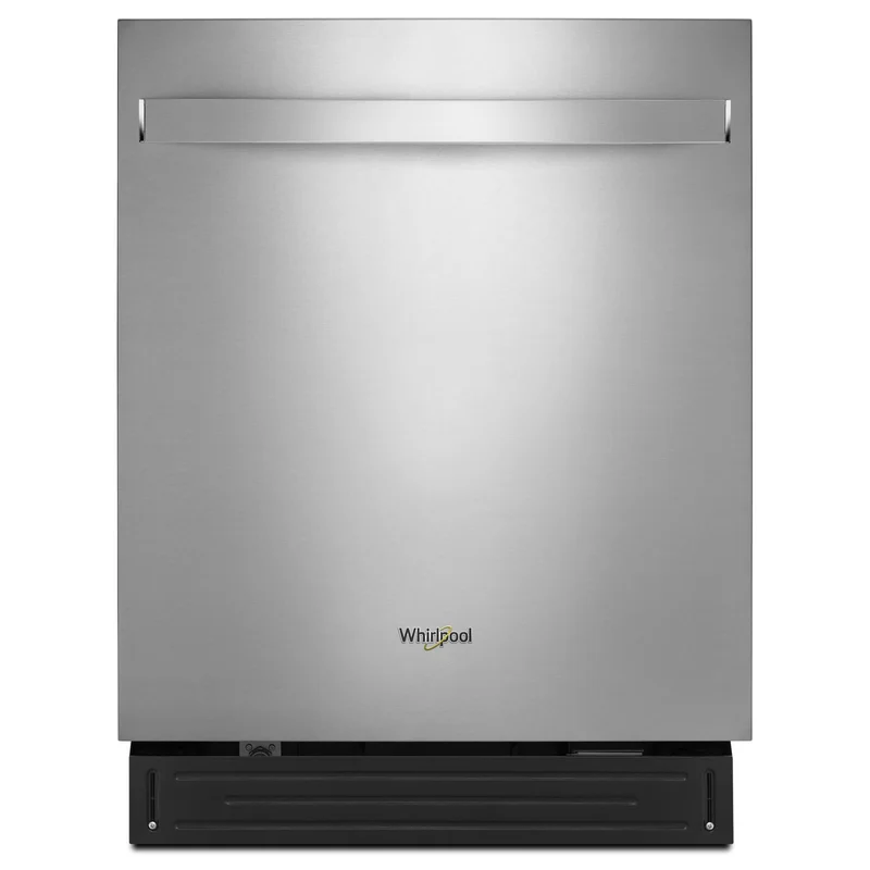 Whirlpool - 24" Dishwasher Panel Kit in Stainless - WDA550SHS Stainless