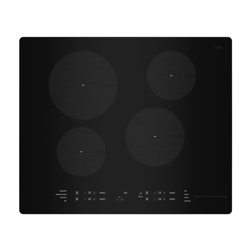 Whirlpool - 25.625 inch wide Induction Cooktop in Black - UCIG245KBL Black