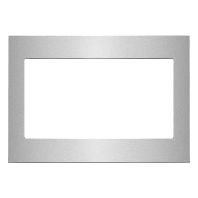 Whirlpool - 27 Inch Countertop Microwave Trim Kit for 1.5 cu. Ft. Microwaves in Stainless - MTK1527PZ Stainless