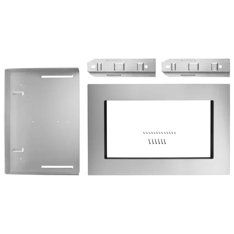 Whirlpool - 27 inch Microwave Trim Kit Accessory in Stainless - MK2167AZ Stainless