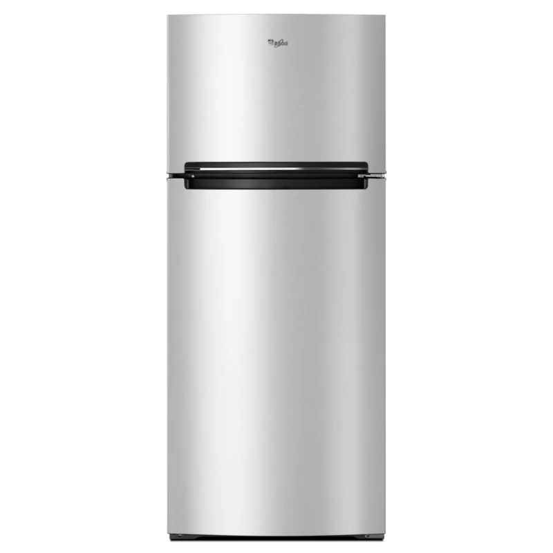 Whirlpool - 28 Inch 17.64 cu. ft Top Mount Refrigerator in Stainless - WRT518SZFG Stainless