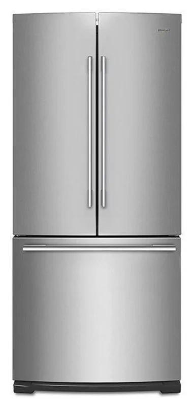 Whirlpool - 29.5 Inch 19.68 cu. ft French Door Refrigerator in Stainless - WRFA60SFHZ Stainless