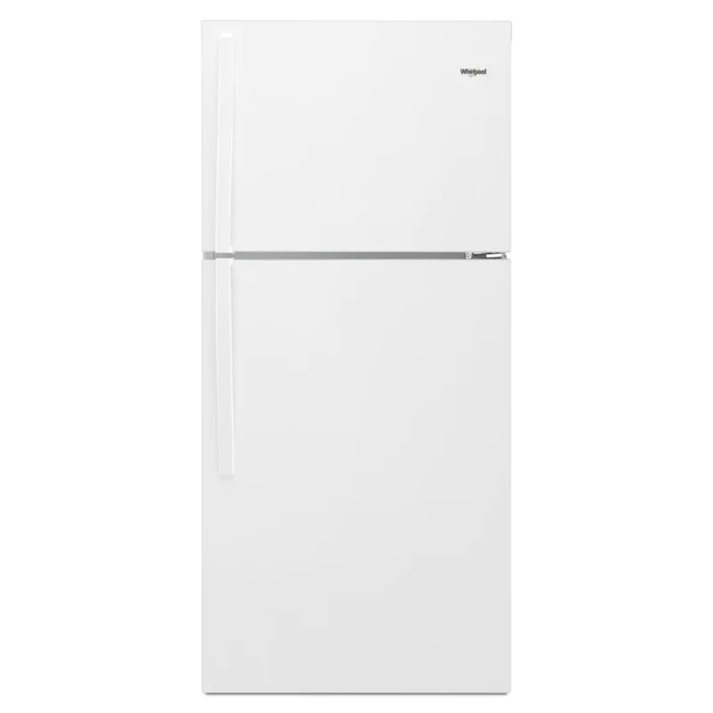 Whirlpool - 29.775 Inch 19.23 cu. ft Top Mount Refrigerator in White - WRT519SZDW White