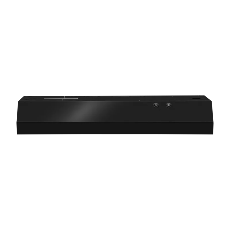 Whirlpool - 29.9 Inch 270 CFM Under Cabinet Range Vent in Black - WVU17UC0JB Black