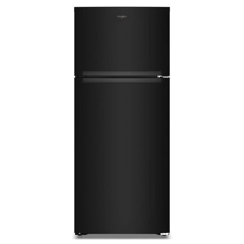 Whirlpool - 29 Inch 18 cu. ft Top Freezer Refrigerator in Black - WRTX5118TB Black