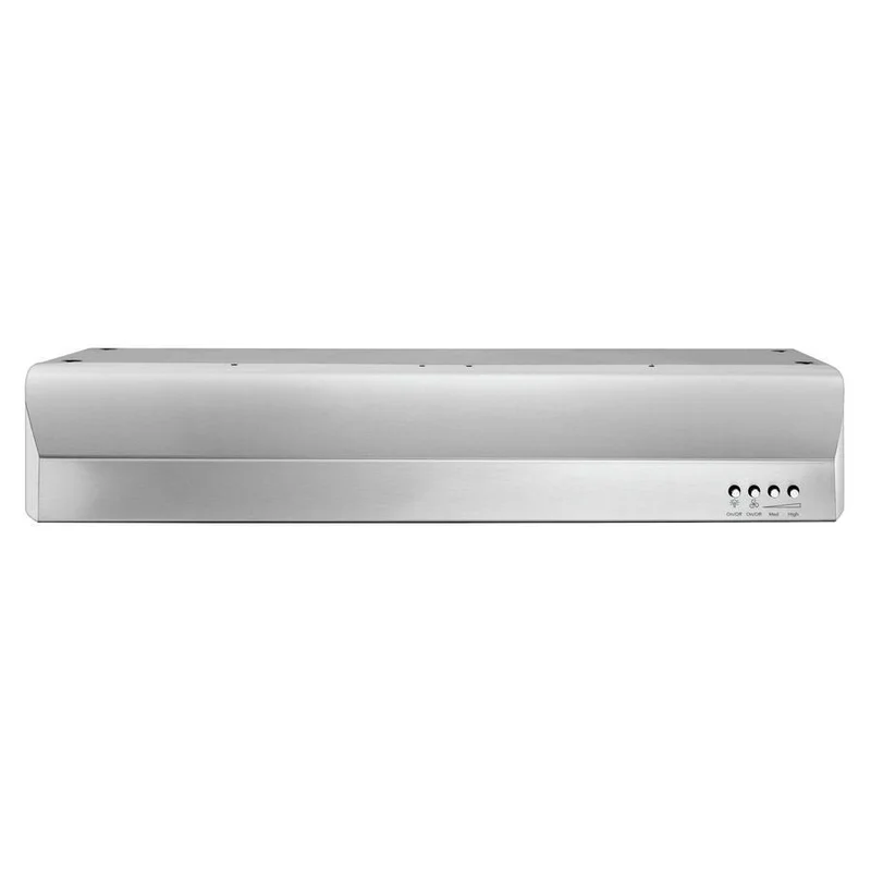 Whirlpool - 30 Inch 260 CFM Under Cabinet Range Vent in Stainless - WVU7130JS Stainless