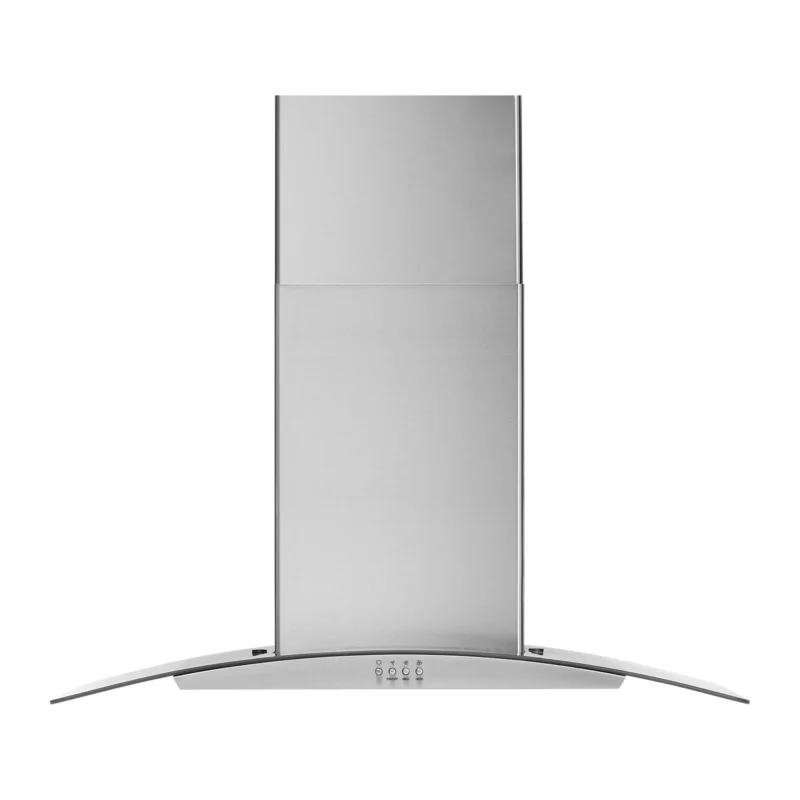 Whirlpool - 30 Inch 400 CFM Wall Mount and Chimney Range Vent in Stainless - WVW51UC0LS Stainless