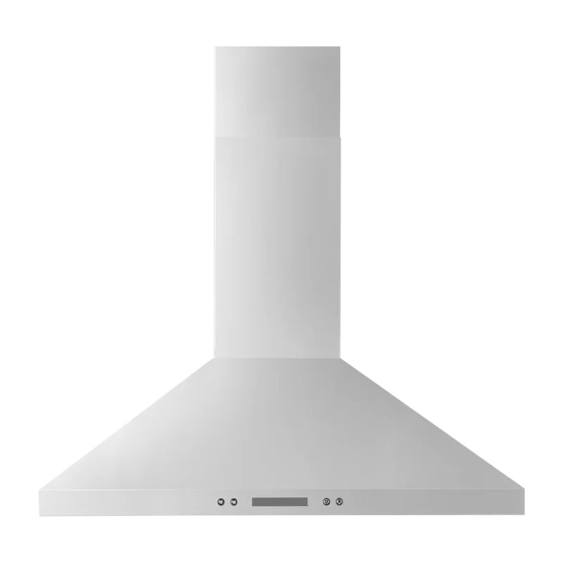 Whirlpool - 30 Inch 400 CFM Wall Mount and Chimney Range Vent in Stainless - WVW93UC0LZ Stainless
