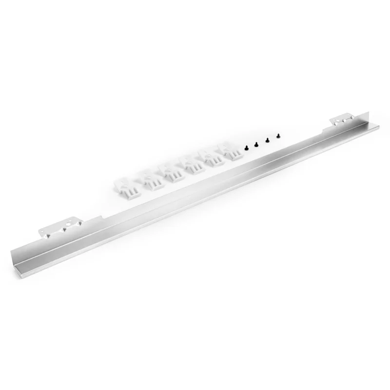 Whirlpool - 30 inch Built-in Oven Flush Install Kit Accessory in Stainless - W10791229 Stainless