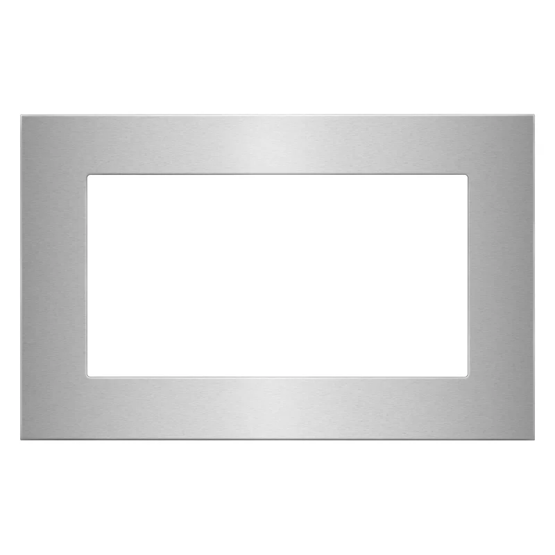 Whirlpool - 30 Inch Countertop Microwave Trim Kit for 1.5 cu. Ft. Microwaves in Stainless - MTK1530PZ Stainless