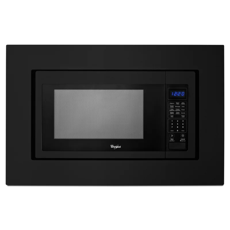 Whirlpool - 30 inch Microwave Trim Kit Accessory in Black - MK2160AB Black