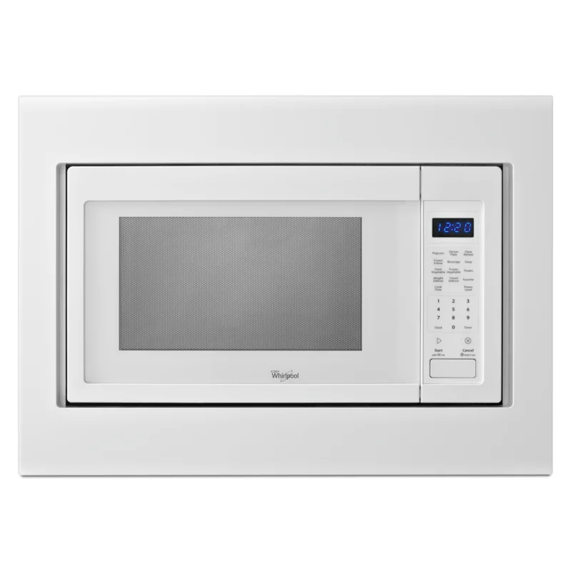 Whirlpool - 30 inch Microwave Trim Kit Accessory in White - MK2160AW White