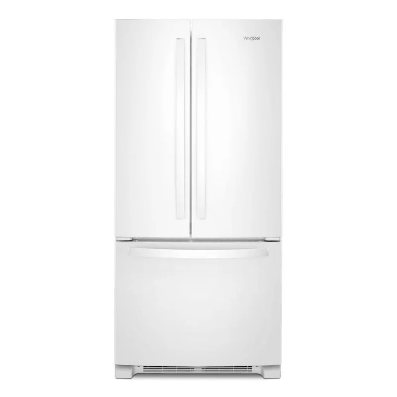 Whirlpool - 32.6 Inch 22.1 cu. ft French Door Refrigerator in White - WRF532SNHW White