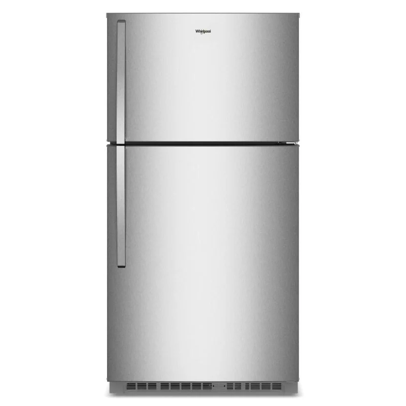 Whirlpool - 33 Inch 21.3 cu. ft Top Freezer Refrigerator in Stainless - WRTX7421TZ Stainless