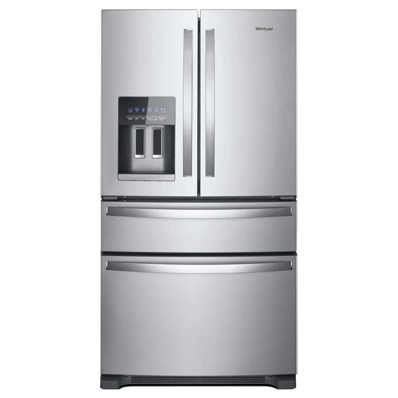Whirlpool - 35.6 Inch 24.5 cu. ft French Door Refrigerator in Stainless - WRX735SDHZ Stainless