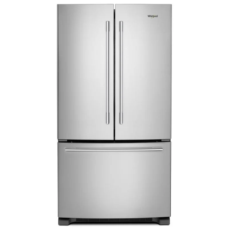 Whirlpool - 35.6 Inch 25.2 cu. ft French Door Refrigerator in Stainless - WRFA35SWHZ Stainless