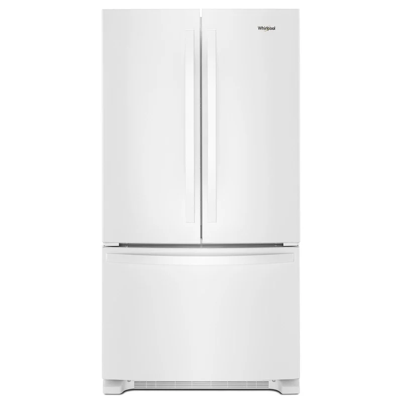 Whirlpool - 35.6 Inch 25.2 cu. ft French Door Refrigerator in White - WRFF3236RW White