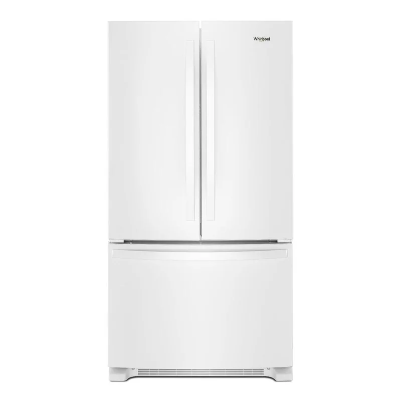 Whirlpool - 35.625 Inch 25 cu. ft French Door Refrigerator in White - WRF535SWHW White