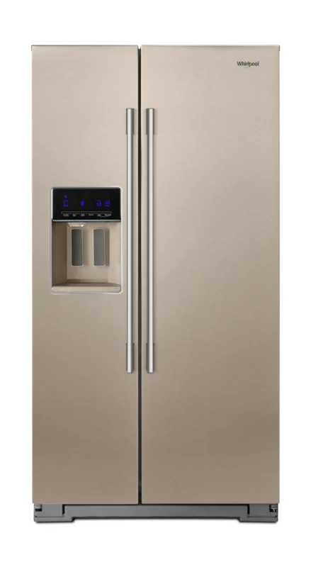 Whirlpool - 36 Inch 20.59 cu. ft Side by Side Refrigerator in Black - WRSA71CIHN Black