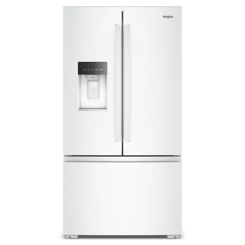 Whirlpool - 36 Inch 23.4 cu. ft French Door Refrigerator in White - WRFC5036RW White