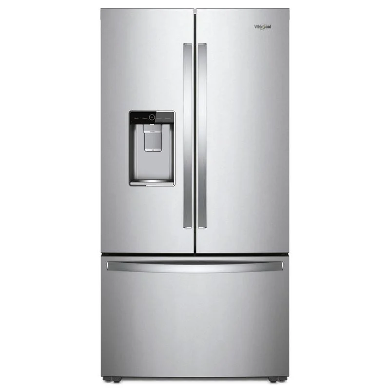 Whirlpool - 36 Inch 23.8 cu. ft French Door Refrigerator in Stainless - WRFC9636RZ Stainless