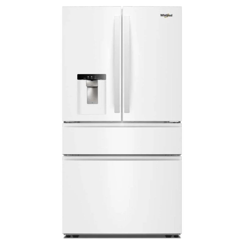 Whirlpool - 36 Inch 28.9 cu. ft French Door Refrigerator in White - WRMF3636SW White