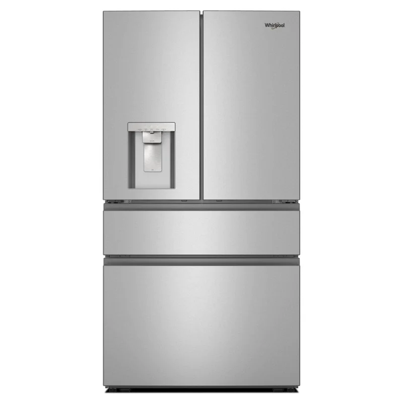 Whirlpool - 36 Inch 29.8 cu. ft French Door Refrigerator in Stainless - WRMF3536SZ Stainless