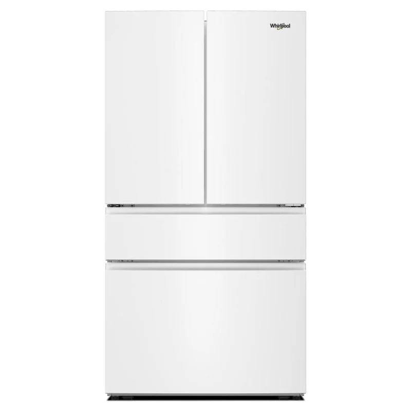 Whirlpool - 36 Inch 29.8 cu. ft French Door Refrigerator in White - WRMF3336SW White