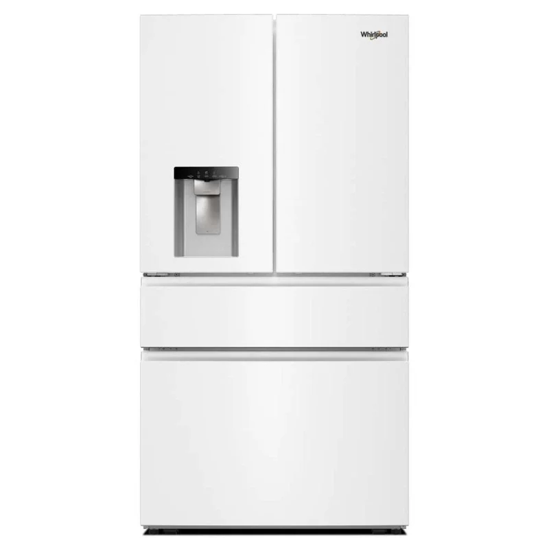 Whirlpool - 36 Inch 29.8 cu. ft French Door Refrigerator in White - WRMF3536SW White