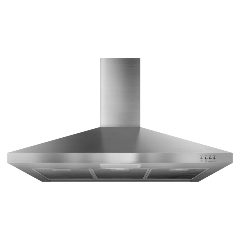 Whirlpool - 36 Inch 300 CFM Wall Mount and Chimney Range Vent in Stainless - GXW7336DXS Stainless