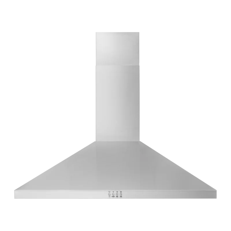 Whirlpool - 36 Inch 300 CFM Wall Mount and Chimney Range Vent in Stainless - WVW73UC6LS Stainless