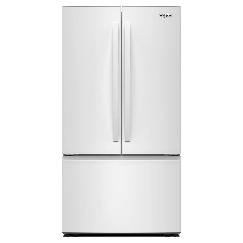 Whirlpool - 36 Inch 31 cu. ft French Door Refrigerator in White - WRFF3136SW White