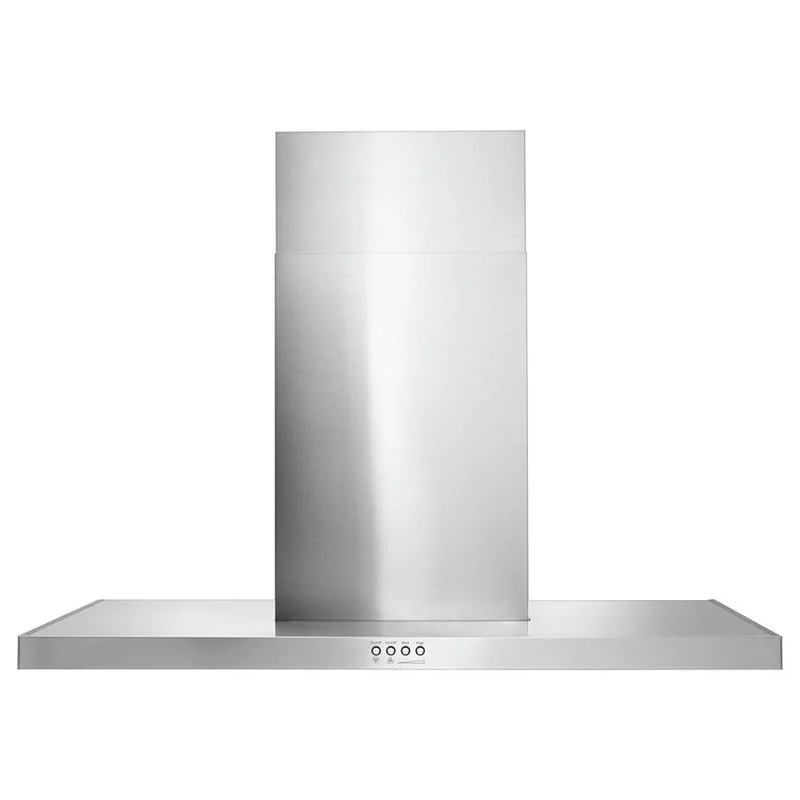 Whirlpool - 36 Inch 400 CFM Wall Mount and Chimney Range Vent in Stainless - WVW57UC6FS Stainless
