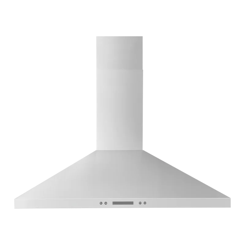 Whirlpool - 36 Inch 400 CFM Wall Mount and Chimney Range Vent in Stainless - WVW93UC6LZ Stainless