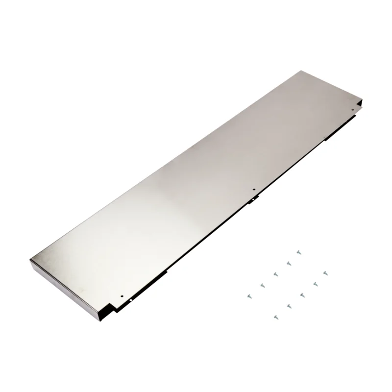 Whirlpool - 36 Inch Cooktop Add-On Range Backsplash in Stainless - W10115776 Stainless
