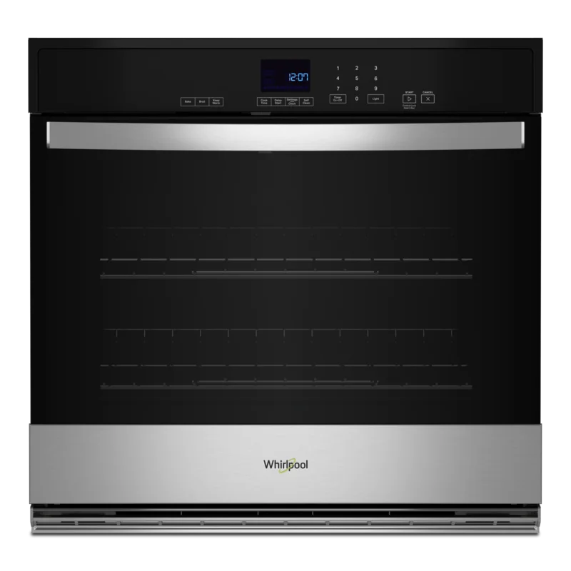 Whirlpool - 4.3 cu. ft Single Wall Oven in Stainless - WOES3027LS Stainless