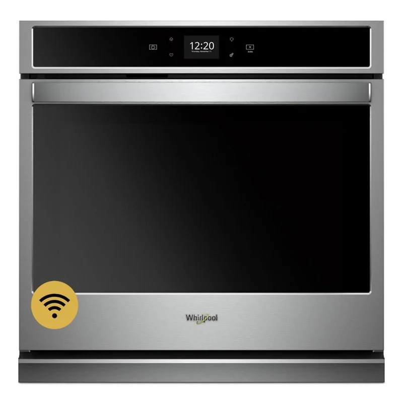 Whirlpool - 4.3 cu. ft Single Wall Oven in Stainless - WOS51EC7HS Stainless