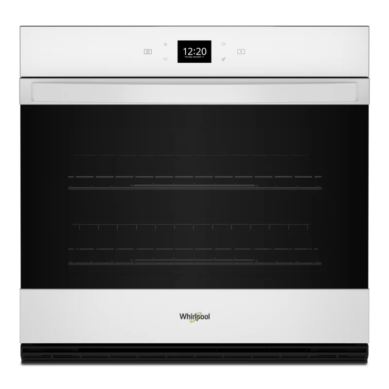 Whirlpool - 4.3 cu. ft Single Wall Oven in White - WOES5027LW White