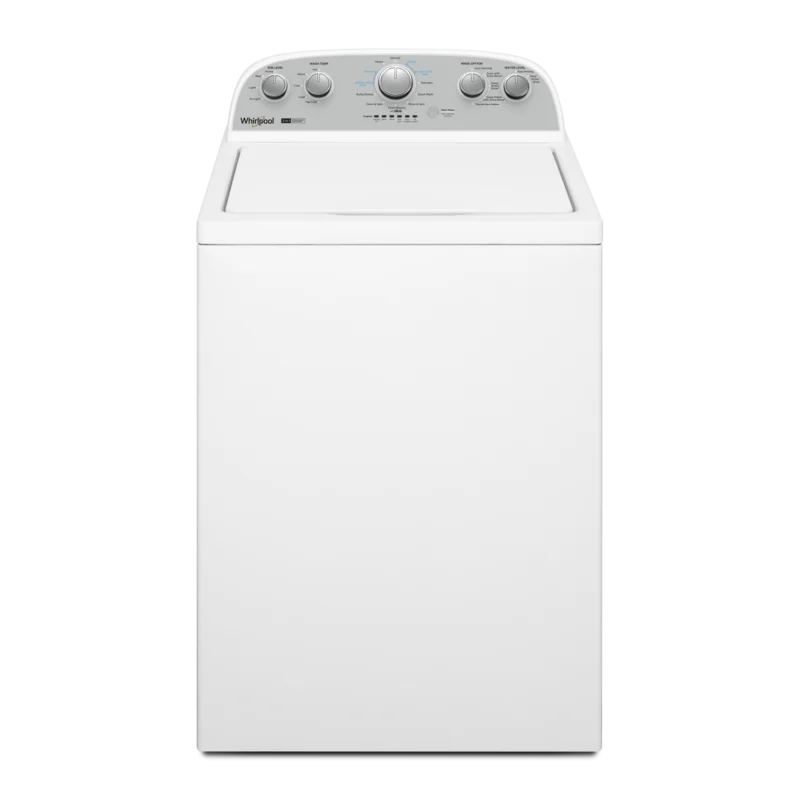 Whirlpool - 4.5 cu. Ft Top Load Washer in White - WTW4957PW White
