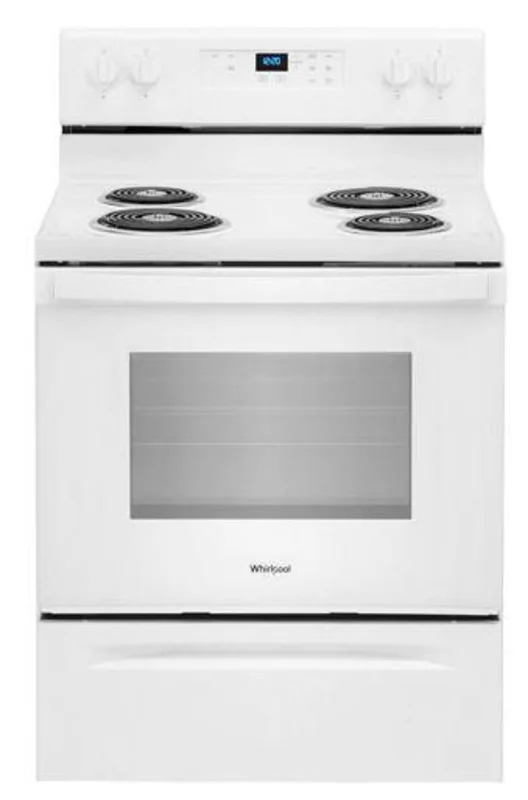 Whirlpool - 4.8 cu. ft  Electric Range in White - YWFC150M0JW White