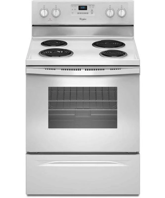 Whirlpool - 4.8 cu. ft  Electric Range in White - YWFC310S0EW White