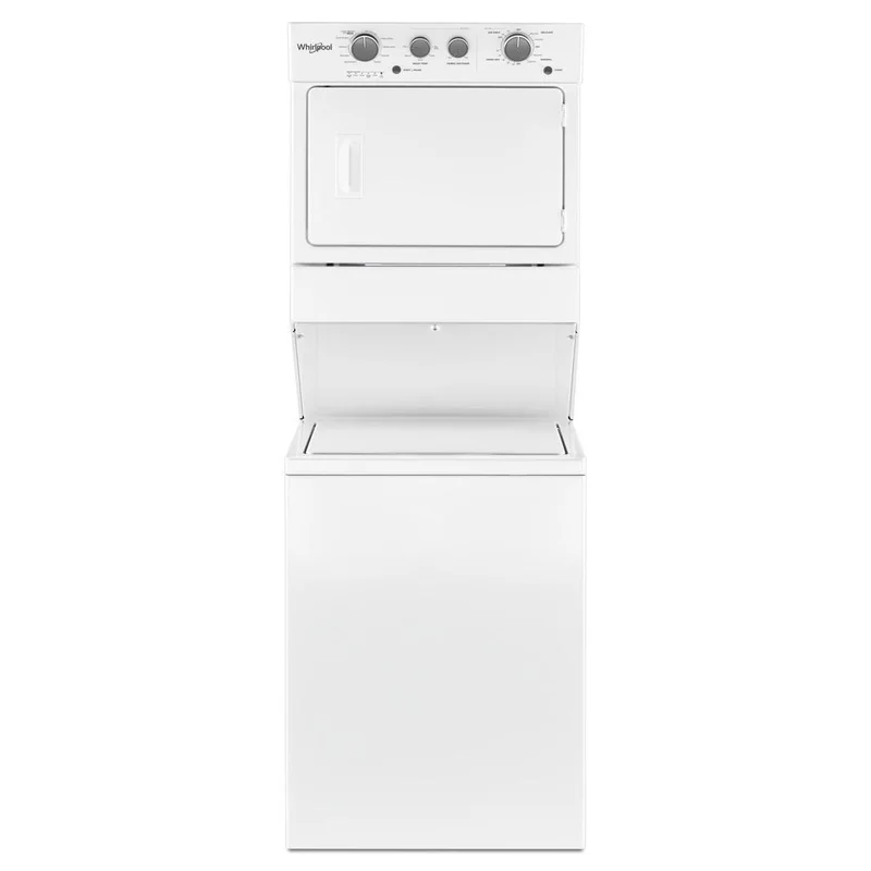 Whirlpool - 4 cu. Ft Washer/Dryer Laundry Center in White - WGT4027HW White